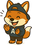 キツネのイラスト